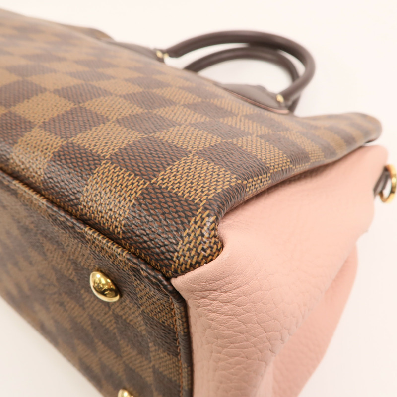 LOUIS VUITTON Damier Normandy金扣手挽肩背兩用袋-13