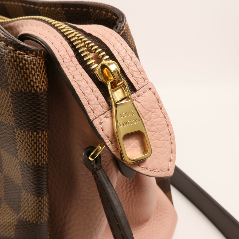 LOUIS VUITTON Damier Normandy金扣手挽肩背兩用袋-15