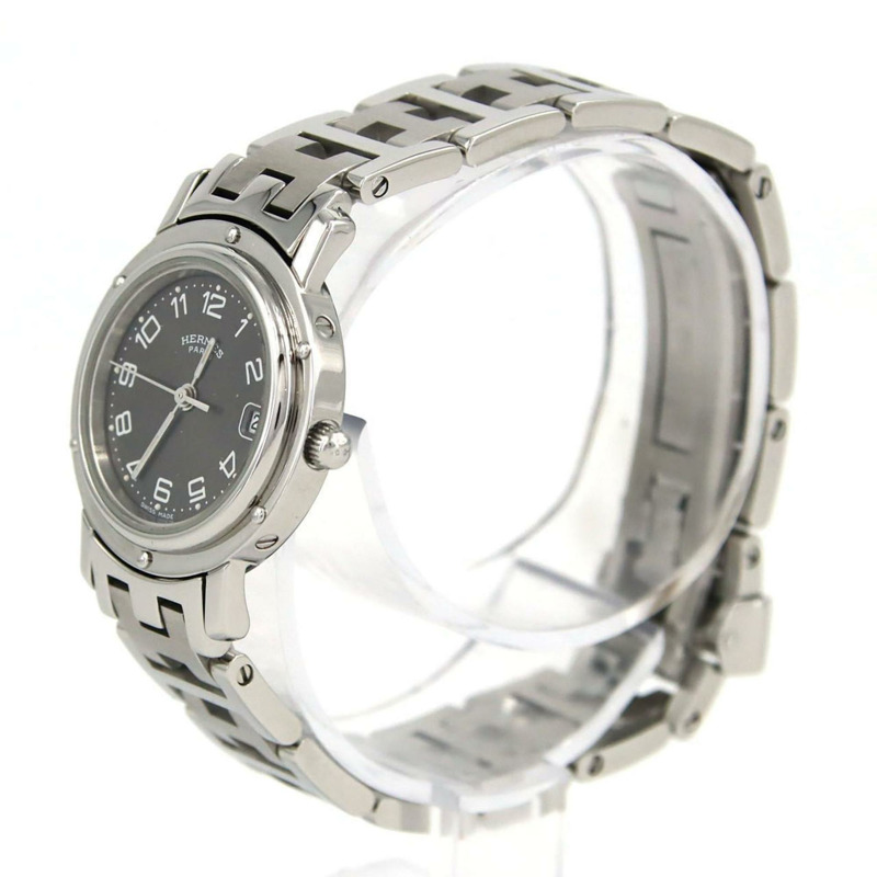 愛馬仕 Clipper CL4.210 不鏽鋼石英錶-1