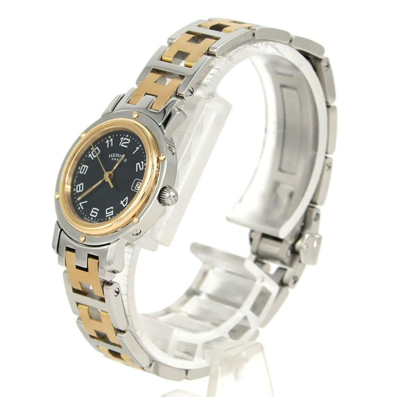 愛馬仕 Clipper Combination CL4.220 SSxGP 石英錶-1