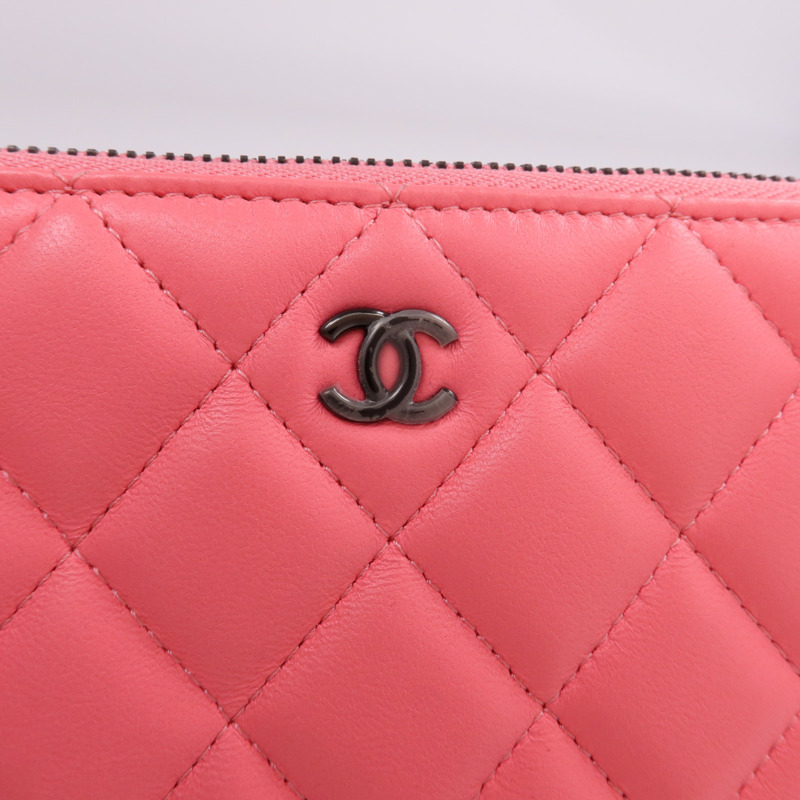 CHANEL 羊皮皮革Mini Pouch手拿包-5