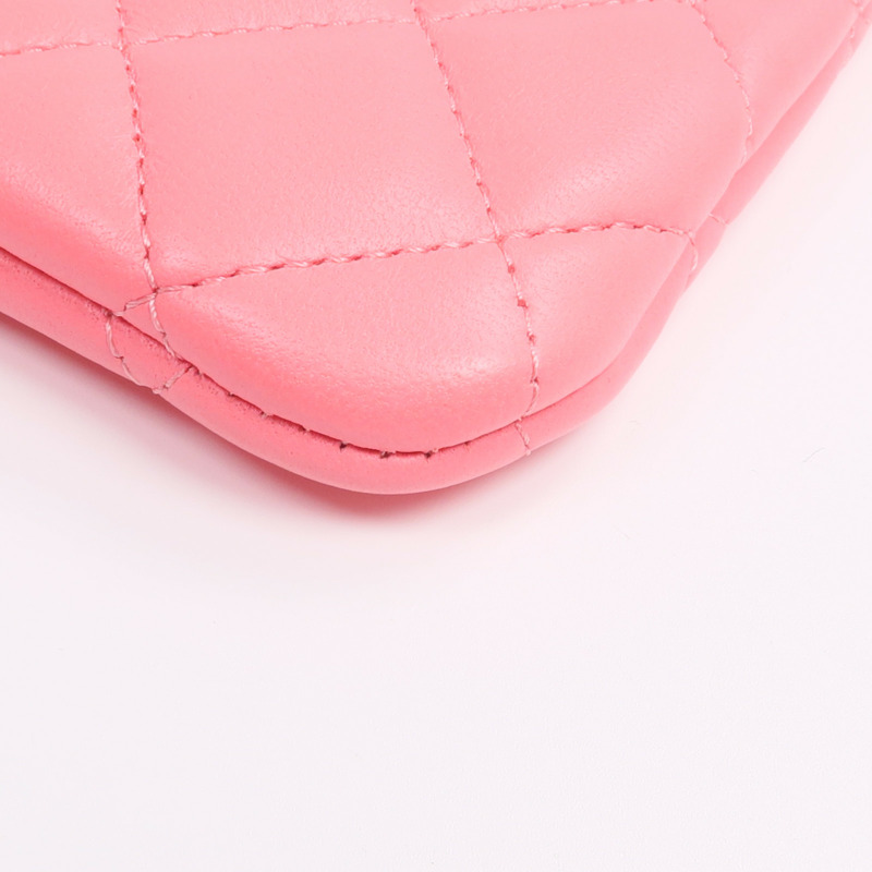 CHANEL 羊皮皮革Mini Pouch手拿包-10