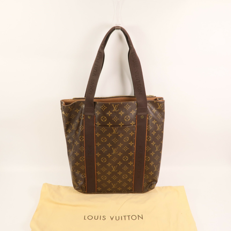 LOUIS VUITTON Monogram Cabas Beaubourg金扣手挽袋-8