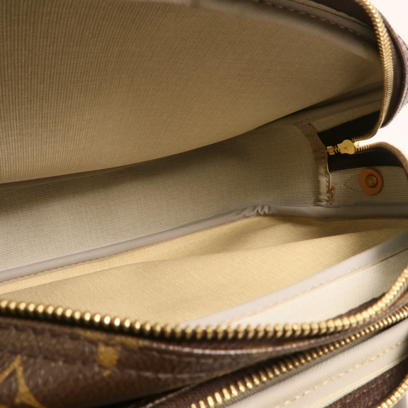 LOUIS VUITTON Monogram Reporter PM金扣肩背袋-5