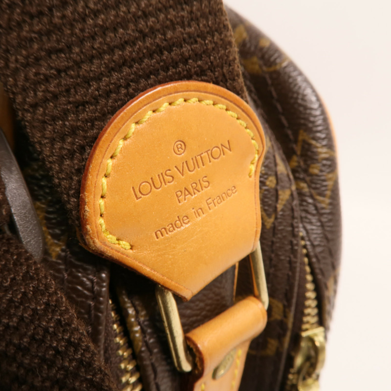 LOUIS VUITTON Monogram Reporter PM金扣肩背袋-6