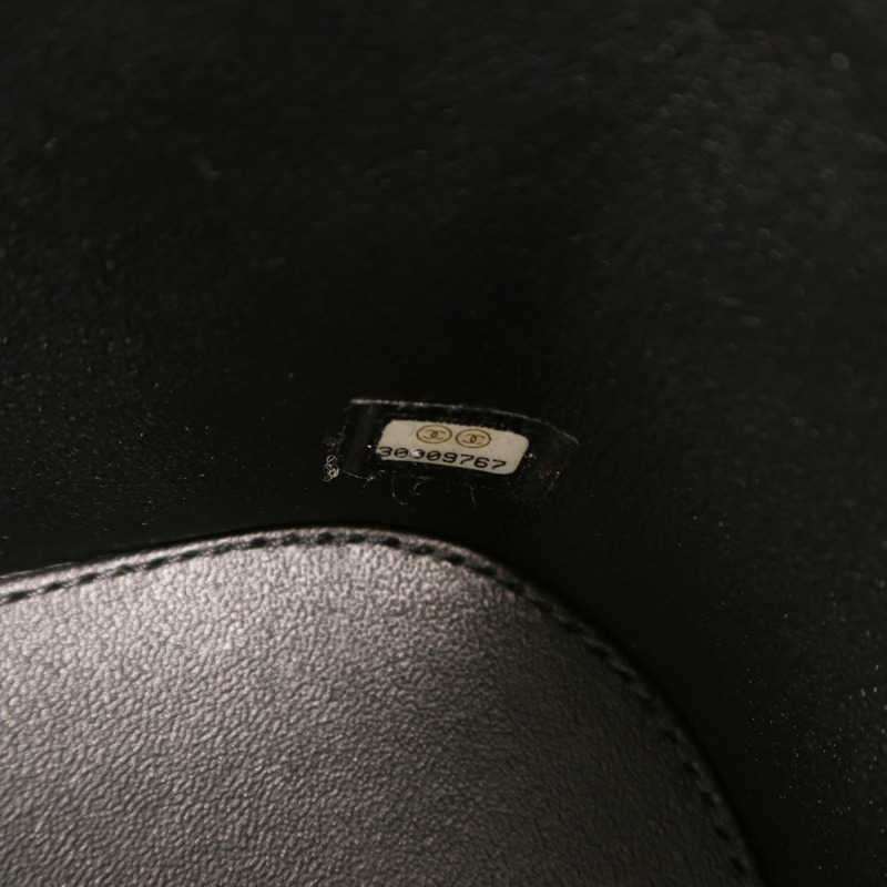 CHANEL 羊皮皮革Shoulder Bag金扣鏈帶手挽肩背兩用袋-6
