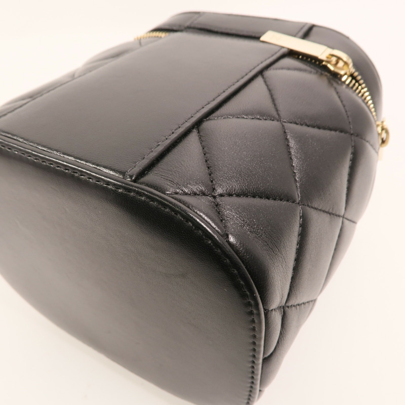 CHANEL 羊皮皮革Shoulder Bag金扣鏈帶手挽肩背兩用袋-10