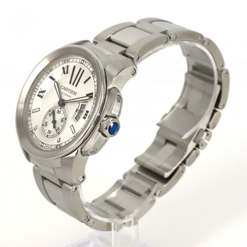 卡地亞 Calibre de LM W7100015 SS 自動腕錶-1