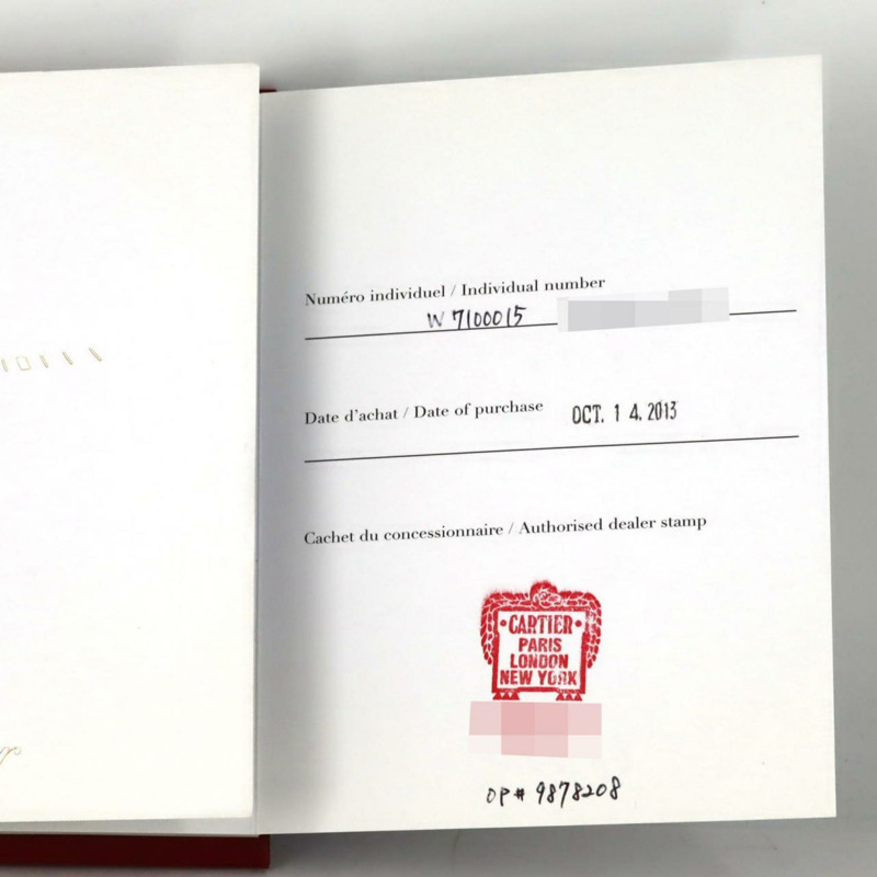 卡地亞 Calibre de LM W7100015 SS 自動腕錶-7