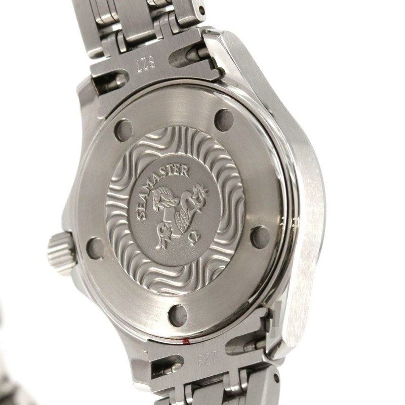 歐米茄海馬120 2571.81不鏽鋼石英錶-5