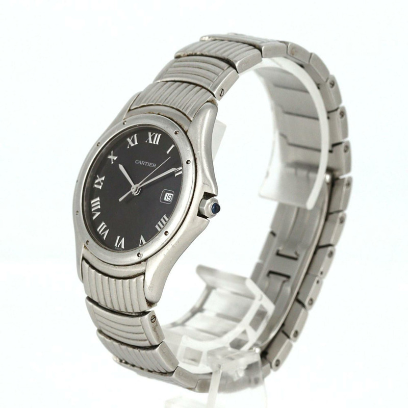 卡地亞 Panthère Cougar W35016F8 精鋼石英錶-1