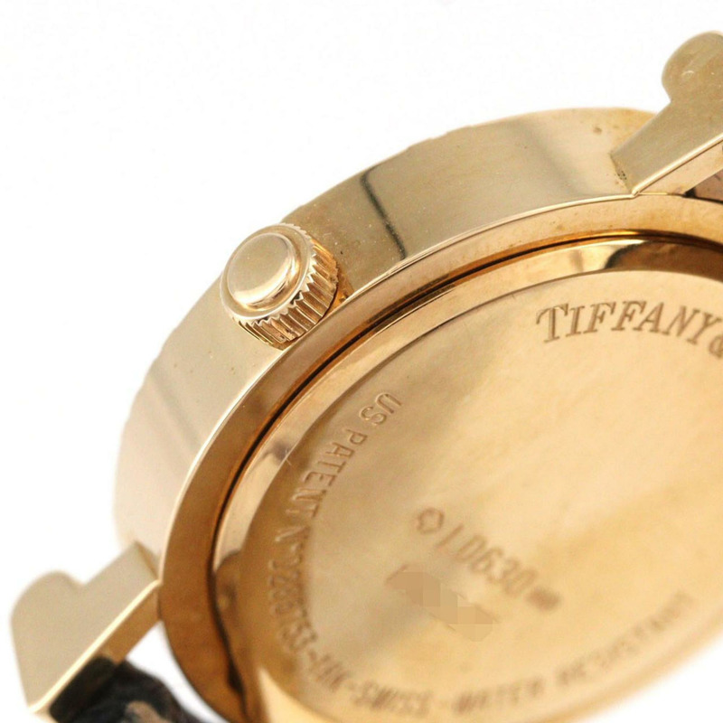 蒂芬妮 Atlas YG L0630 石英錶-2