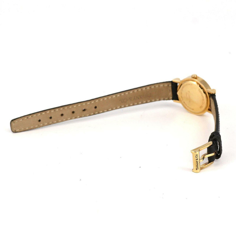 蒂芬妮 Atlas YG L0630 石英錶-6