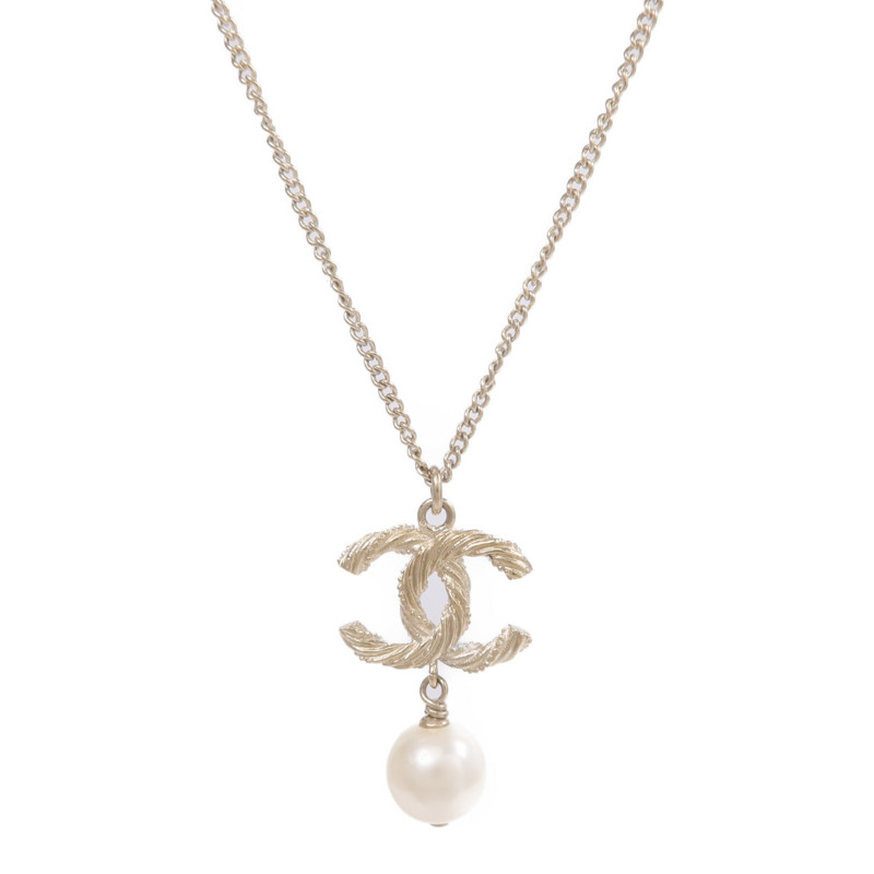 CHANEL 金屬Necklace項鍊-1