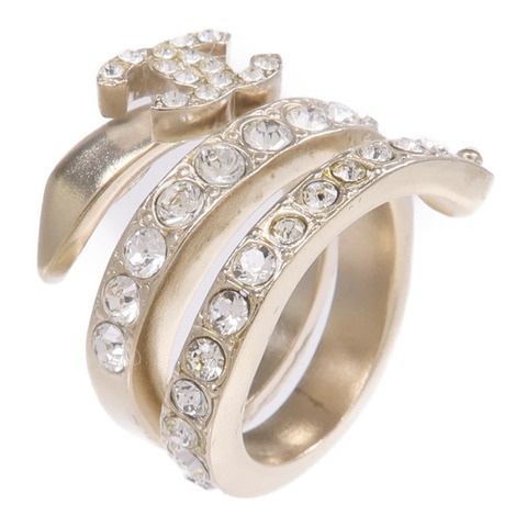 CHANEL 金屬Ring戒指US#5