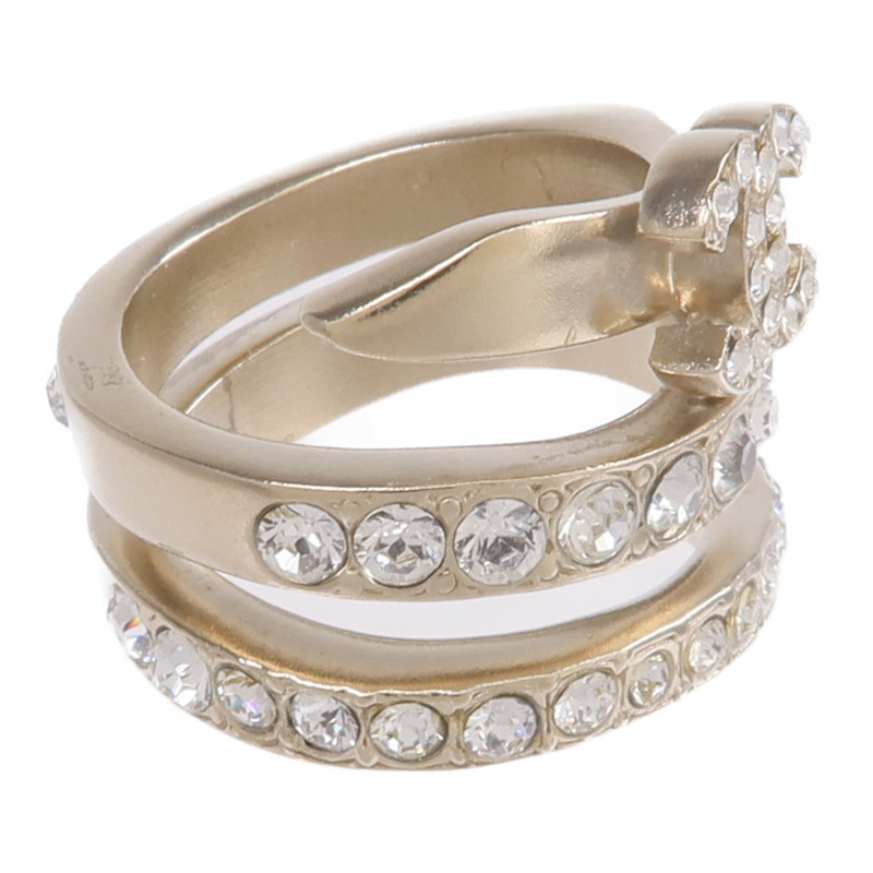 CHANEL 金屬Ring戒指US#5-3