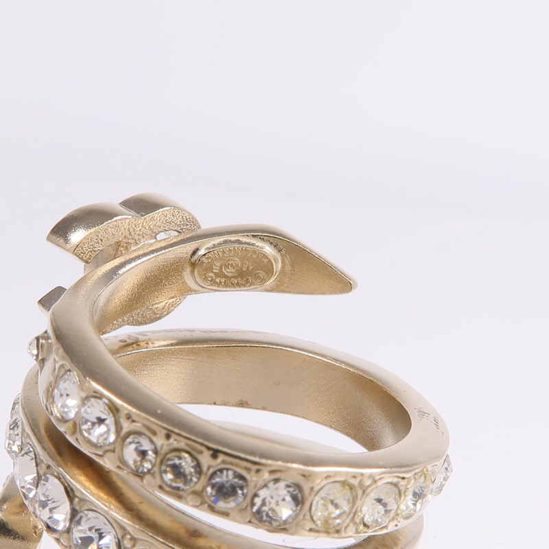 CHANEL 金屬Ring戒指US#5-4