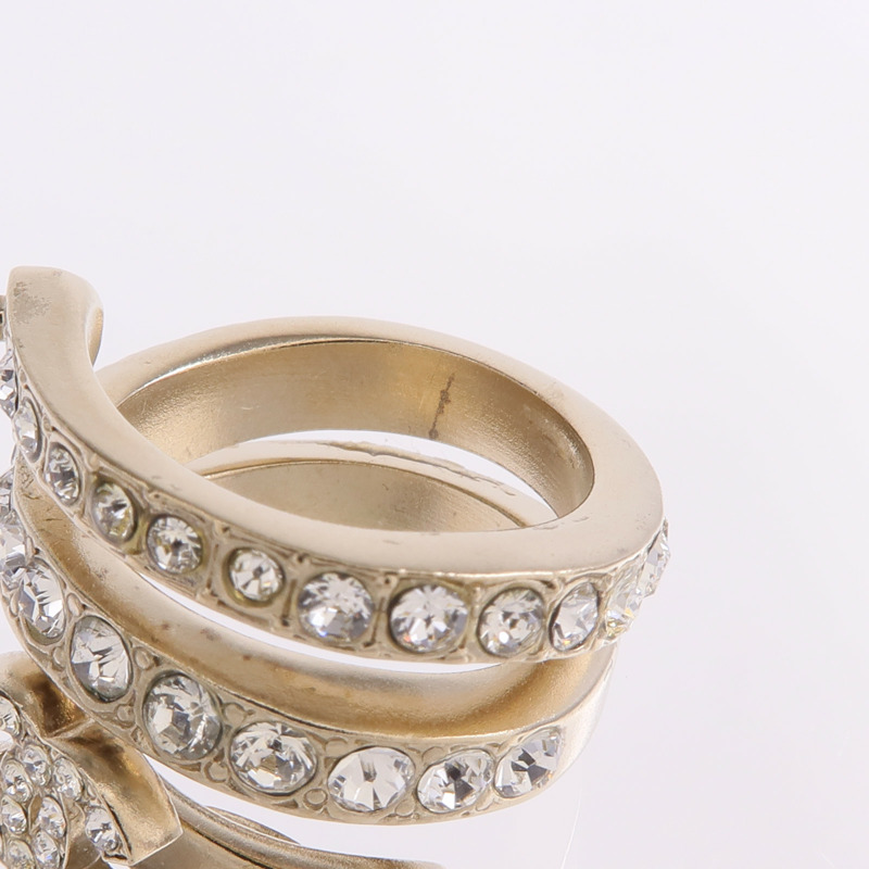 CHANEL 金屬Ring戒指US#5-5