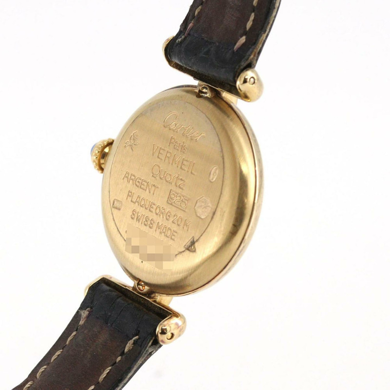 卡地亞 Must Colisée SM GP W1006654 石英錶-4