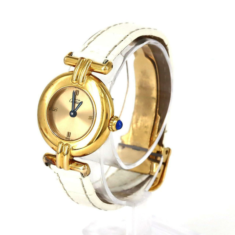 卡地亞 Must Colisée SM GP W1008554 石英錶-1