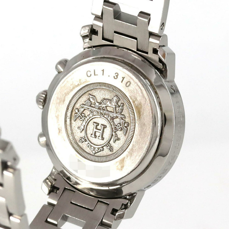 愛馬仕 Clipper 計時腕錶 CL1.310 精鋼石英錶-4
