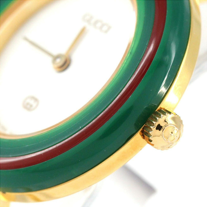 Gucci Change Ring GP S 11/12號石英錶-2