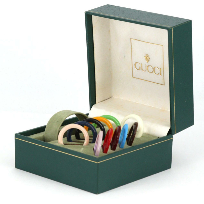 Gucci Change Ring GP S 11/12號石英錶-6