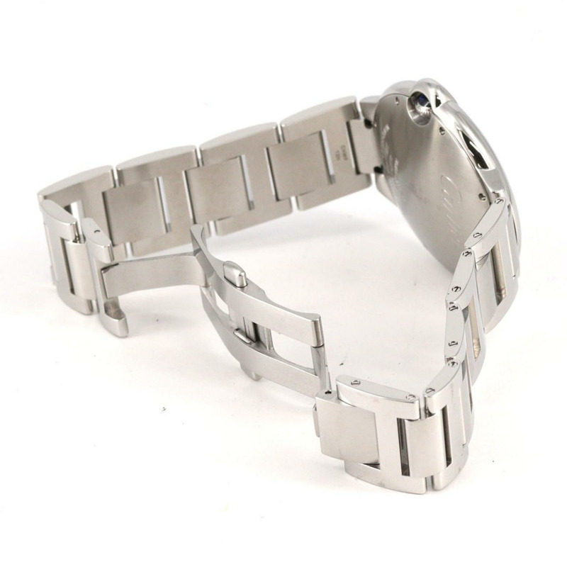 卡地亞 Ballon Bleu LM W69012Z4 不鏽鋼自動腕錶-6