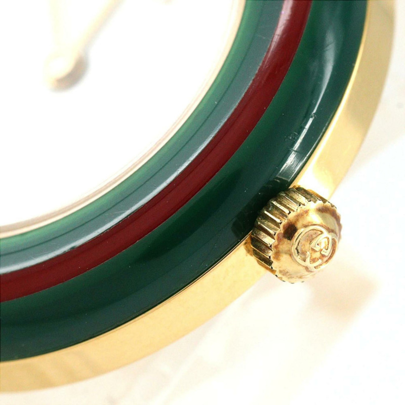 Gucci Change Ring GP 中型 11 12.2 石英錶-3