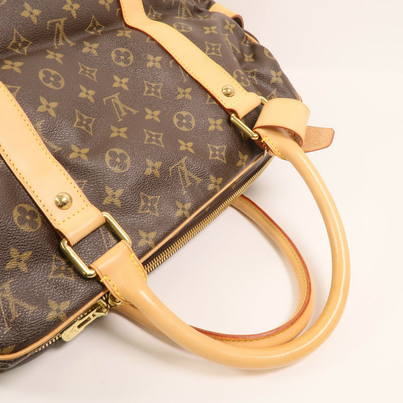 LOUIS VUITTON Monogram CarryAll金扣手挽袋-7