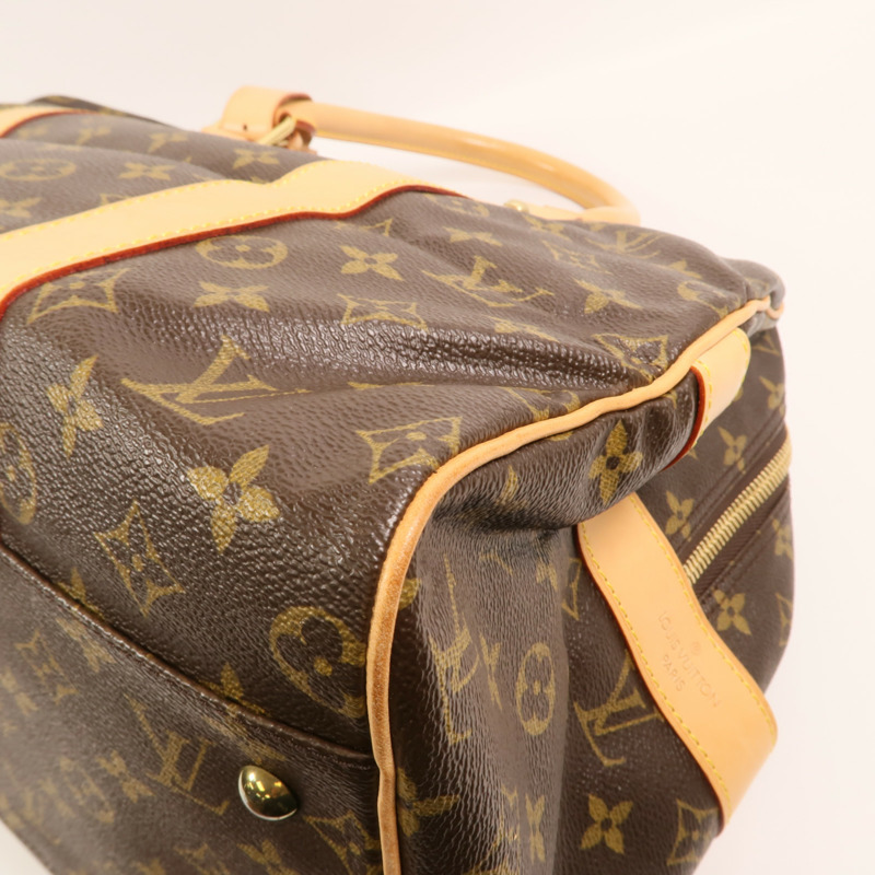 LOUIS VUITTON Monogram CarryAll金扣手挽袋-8