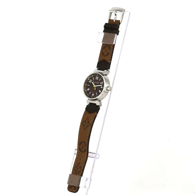 路易威登 Tambour Q1311 SS 石英腕錶-1