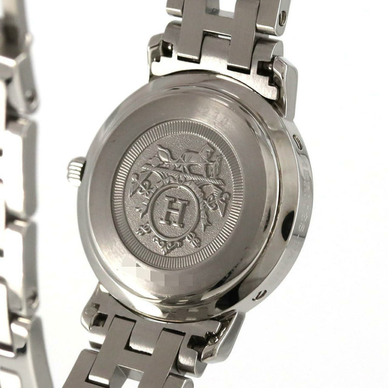 愛馬仕 Clipper CL4.210 不鏽鋼石英錶-5