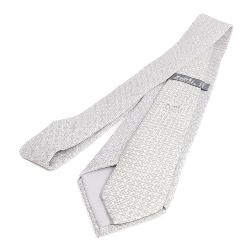 HERMES 絲質Tie領帶-1