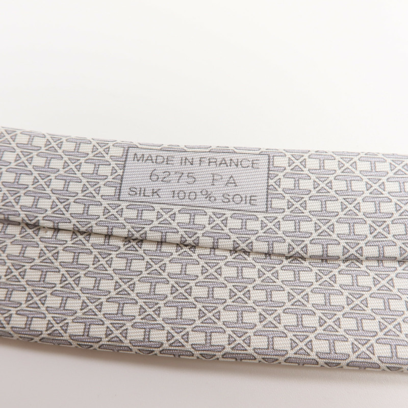 HERMES 絲質Tie領帶-6
