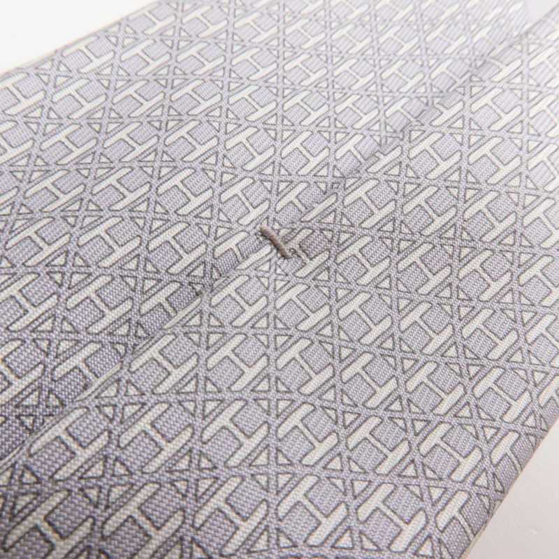 HERMES 絲質Tie領帶-7