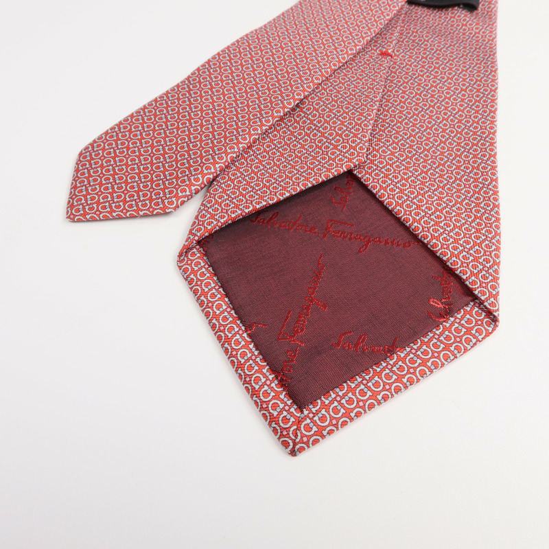 Salvatore Ferragamo 絲質Tie領帶-3