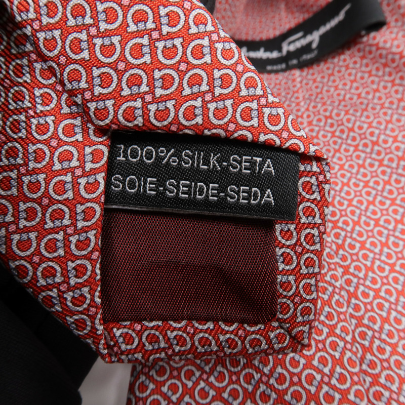 Salvatore Ferragamo 絲質Tie領帶-6