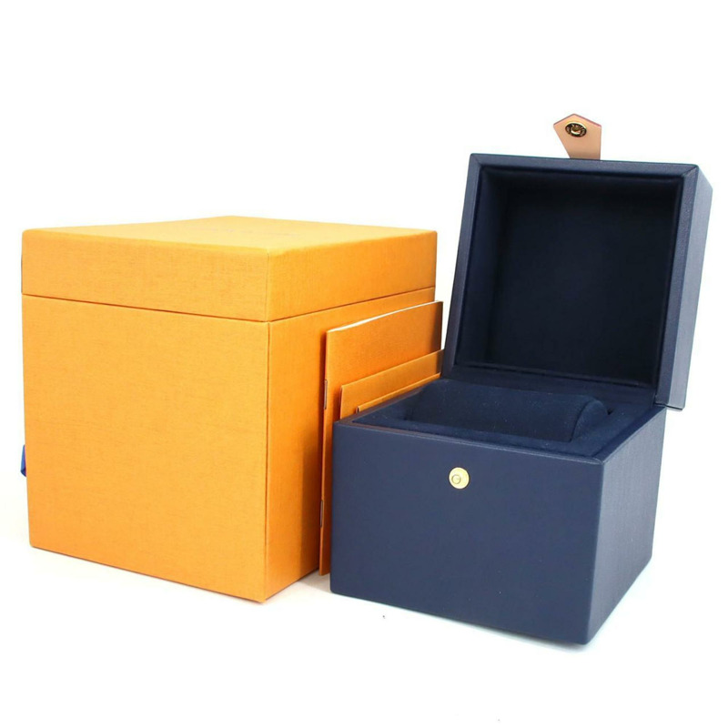 路易威登 Tambour Damier Graphite QA073 SS 石英手錶-7