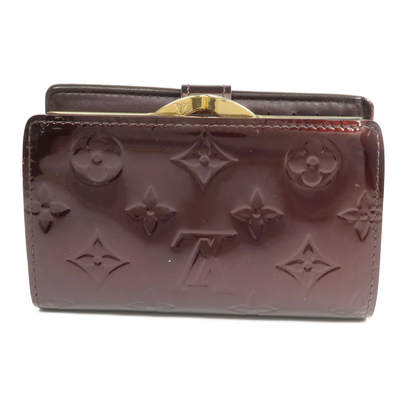 LOUIS VUITTON Monogram Vernis Portefeuille Viennois金扣錢包ve-1