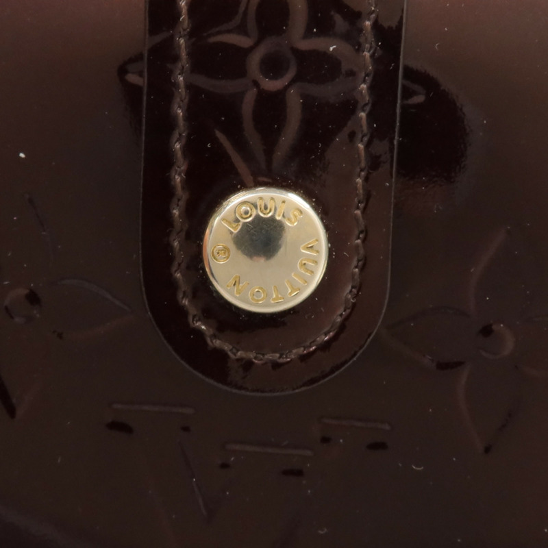 LOUIS VUITTON Monogram Vernis Portefeuille Viennois金扣錢包ve-10