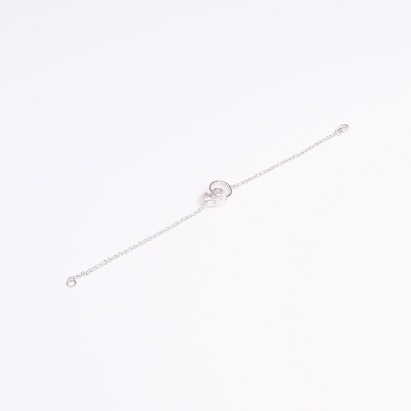 CARTIER 18K白金Love Bracelet手鏈-8