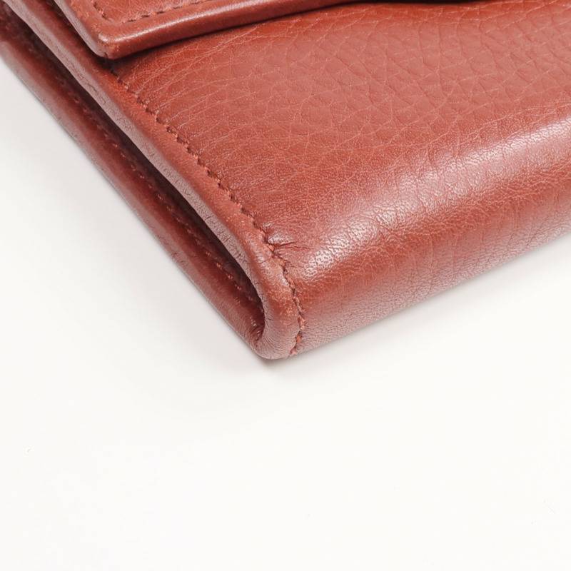 GUCCI 牛皮皮革Long Wallet金扣長錢包-7