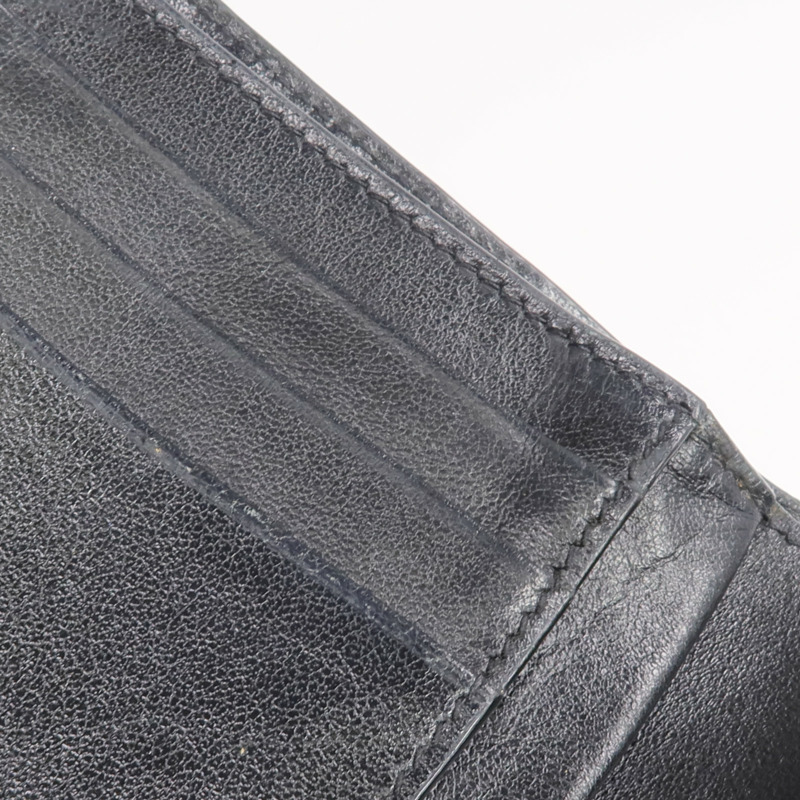 YVES SAINT LAURENT 牛皮皮革Uptown Compact Wallet金扣錢包-16