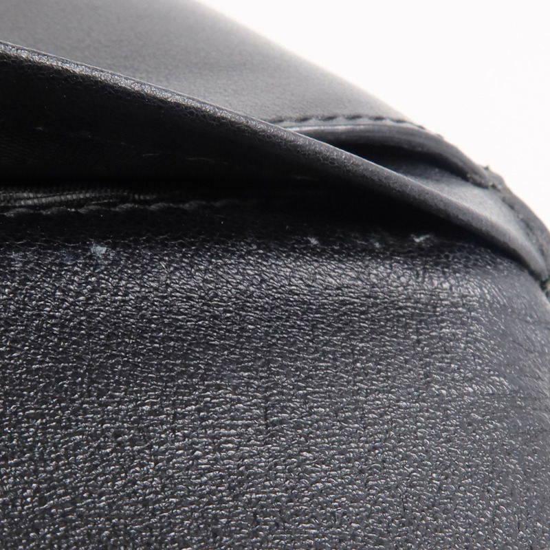 YVES SAINT LAURENT 牛皮皮革Uptown Compact Wallet金扣錢包-17