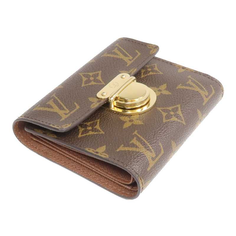 LOUIS VUITTON Monogram Portefeuille Koala金扣錢包-3