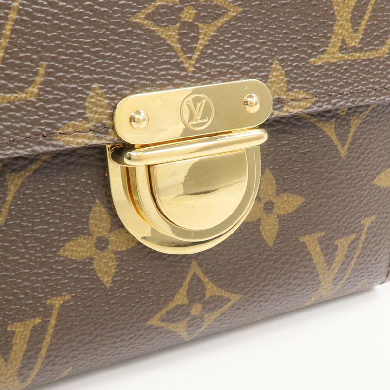 LOUIS VUITTON Monogram Portefeuille Koala金扣錢包-10
