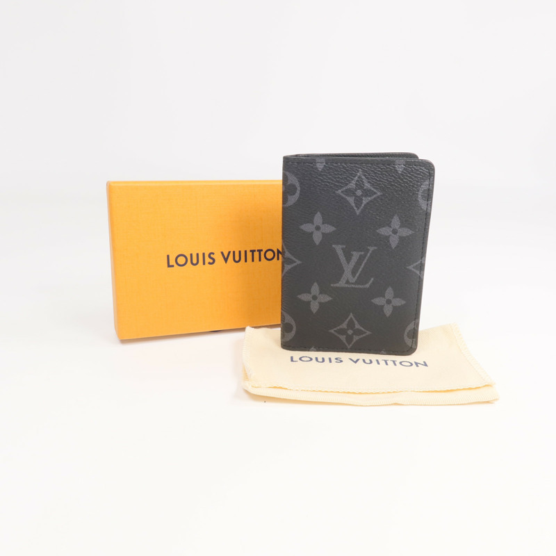 LOUIS VUITTON Monogram Eclipse Pocket Organizer卡片套-8