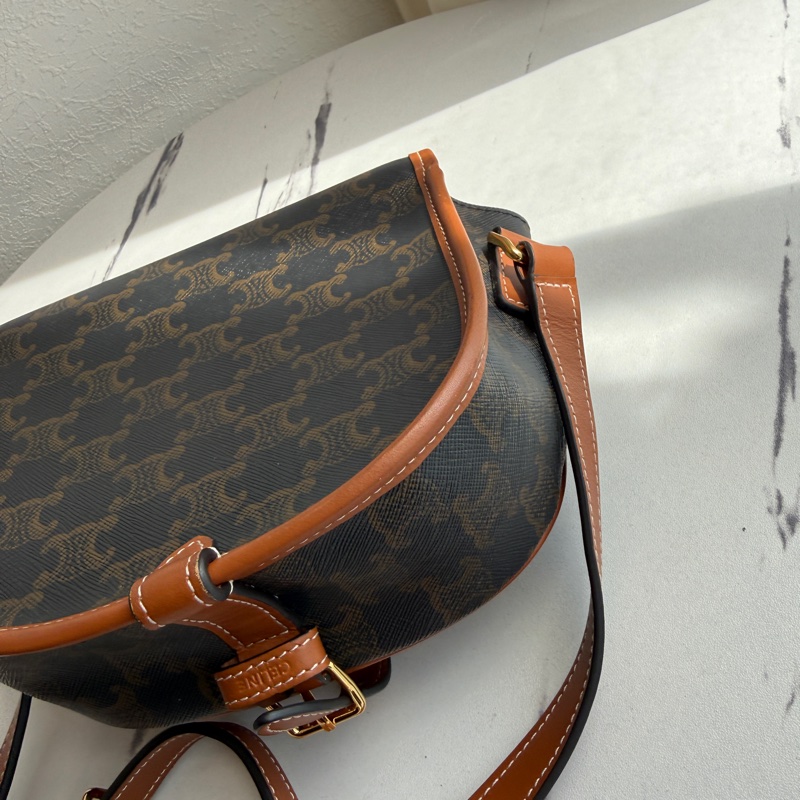 Celine 半圓小馬鞍包-5