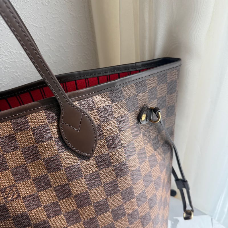Lv never full mm 托特包👜卡棋盤-6